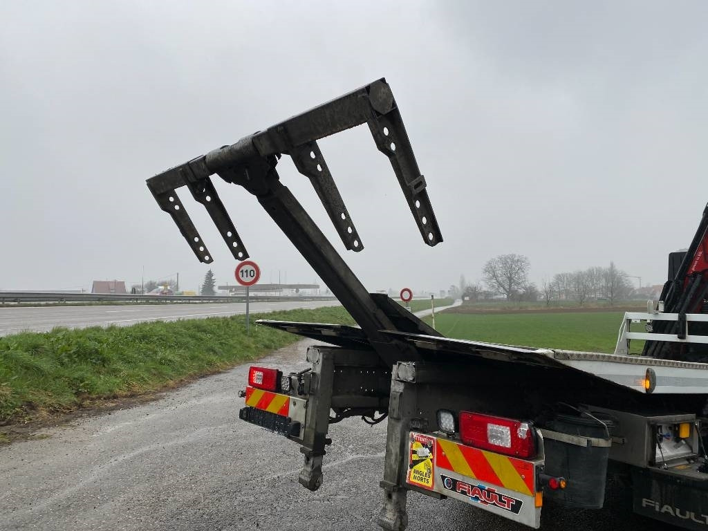 Camião transporte de veículos Iveco S WAY480 /FIAULT PF60 +GRUE HMF endommagée: foto 45