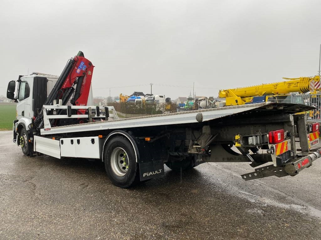 Camião transporte de veículos Iveco S WAY480 /FIAULT PF60 +GRUE HMF endommagée: foto 8