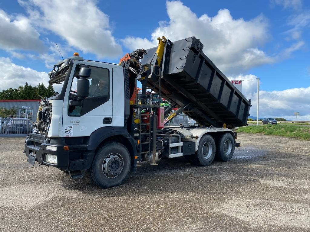 Iveco TRAKKER 410/EEV -PALFINGER PK13001-T18 endommagé - Camião polibenne: foto 3 Iveco TRAKKER 410/EEV -PALFINGER PK13001-T18 endommagé - Camião polibenne: foto 3