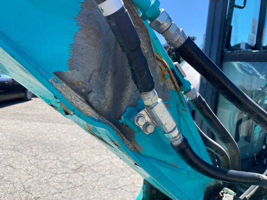 Mini escavadeira Kobelco SK28SR-6E 1er Main Origine Française endommagée: foto 10
