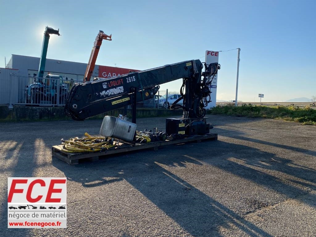 Loglift F281S-86 a réparer - Grua para camião: foto 1 Loglift F281S-86 a réparer - Grua para camião: foto 1
