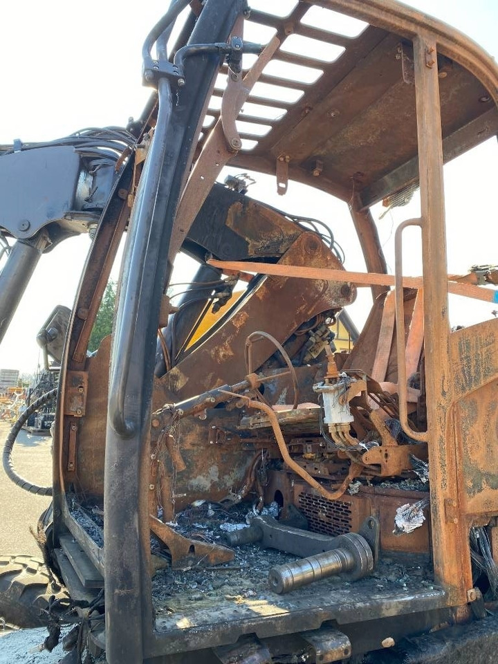 Escavadeira de rodas Mecalac 7 MWR Origine Française endommagée: foto 18
