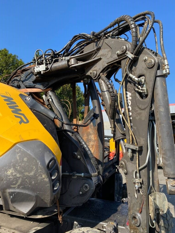 Escavadeira de rodas Mecalac 7 MWR Origine Française endommagée: foto 35
