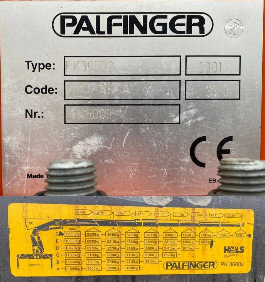 Camião grua Volvo FH 380 PALFINGER PK 36002 Performance endommagé: foto 13