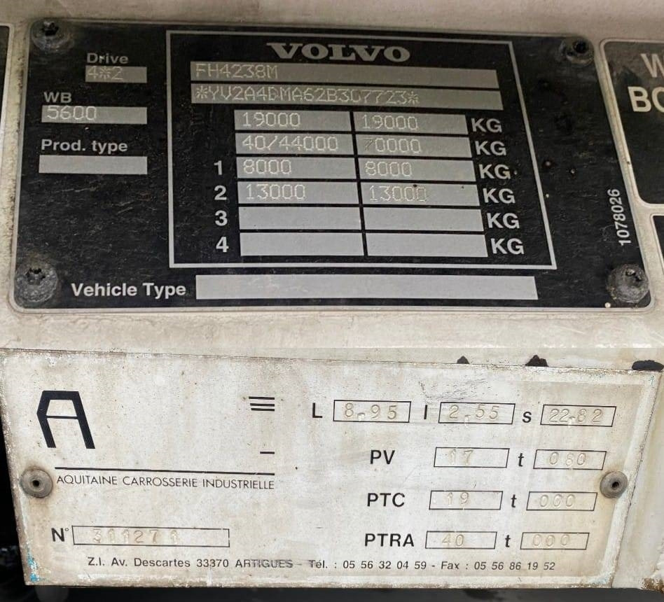 Camião grua Volvo FH 380 PALFINGER PK 36002 Performance endommagé: foto 12