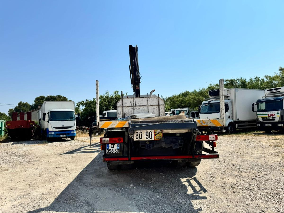 Renault PREMIUM 370 DXI PLATEAU RIDELLES GRUE - Camião de caixa aberta/ Plataforma, Camião grua: foto 4 Renault PREMIUM 370 DXI PLATEAU RIDELLES GRUE - Camião de caixa aberta/ Plataforma, Camião grua: foto 4