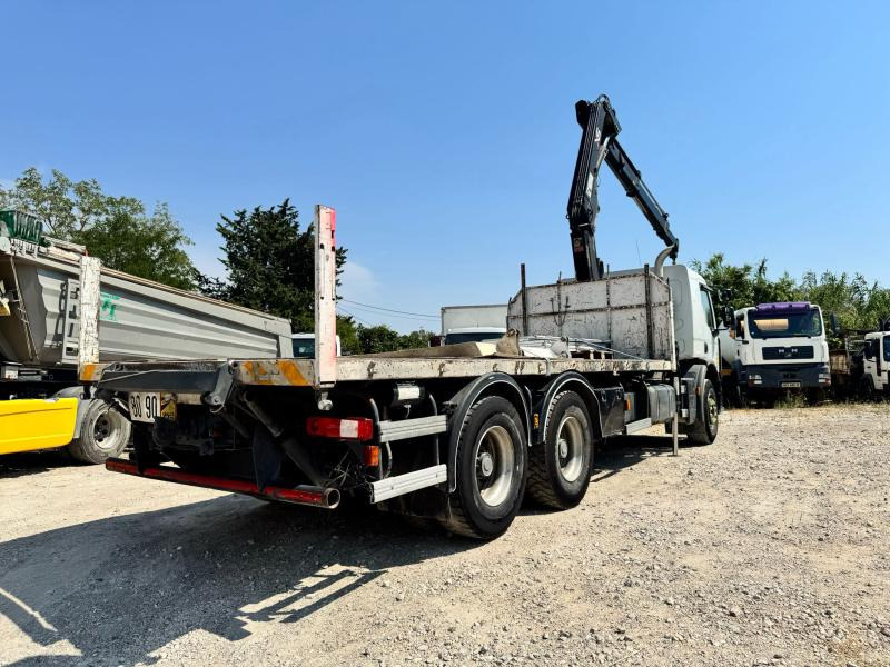 Renault PREMIUM 370 DXI PLATEAU RIDELLES GRUE - Camião de caixa aberta/ Plataforma, Camião grua: foto 5 Renault PREMIUM 370 DXI PLATEAU RIDELLES GRUE - Camião de caixa aberta/ Plataforma, Camião grua: foto 5
