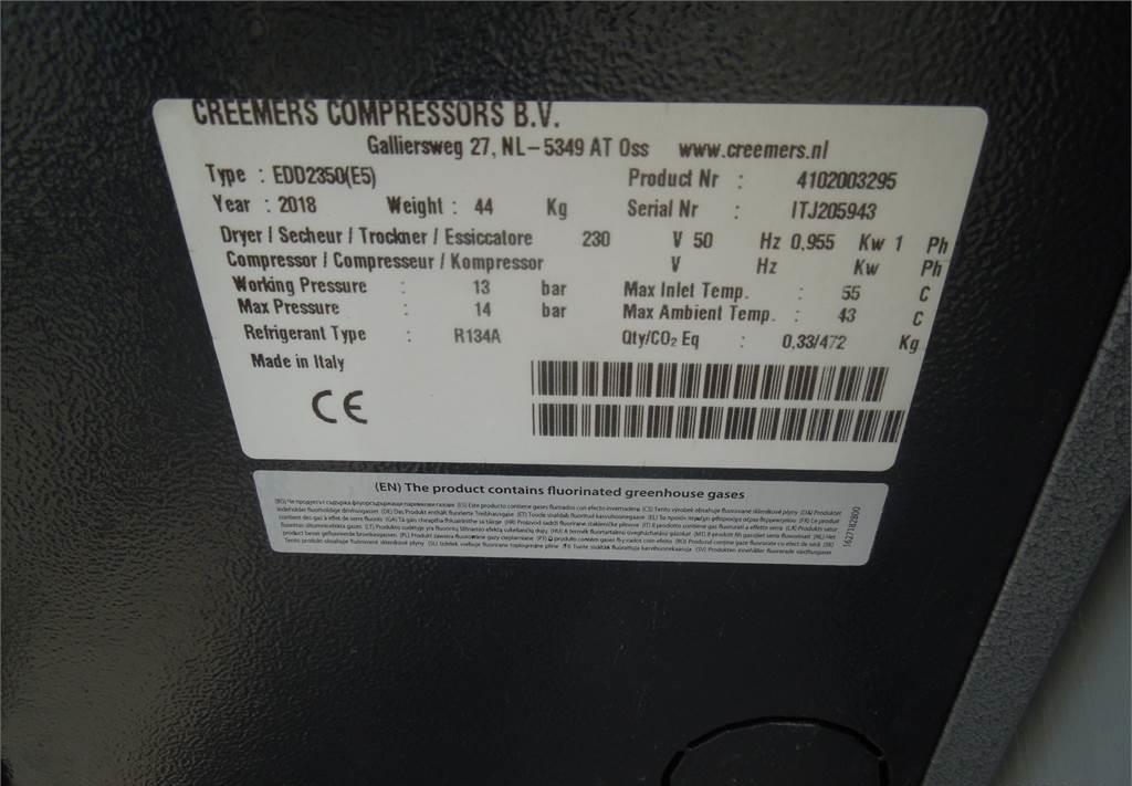Creemers OSUSZACZ ZIĘBNICZY EDD 2350 2,70M3 2018R - Compressor de ar: foto 2 Creemers OSUSZACZ ZIĘBNICZY EDD 2350 2,70M3 2018R - Compressor de ar: foto 2