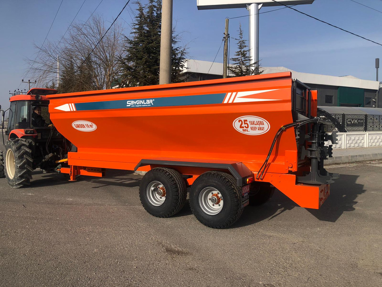 Espalhador de estrume novo SAYGINLAR GARDEN 10 TON: foto 6 Espalhador de estrume novo SAYGINLAR GARDEN 10 TON: foto 6