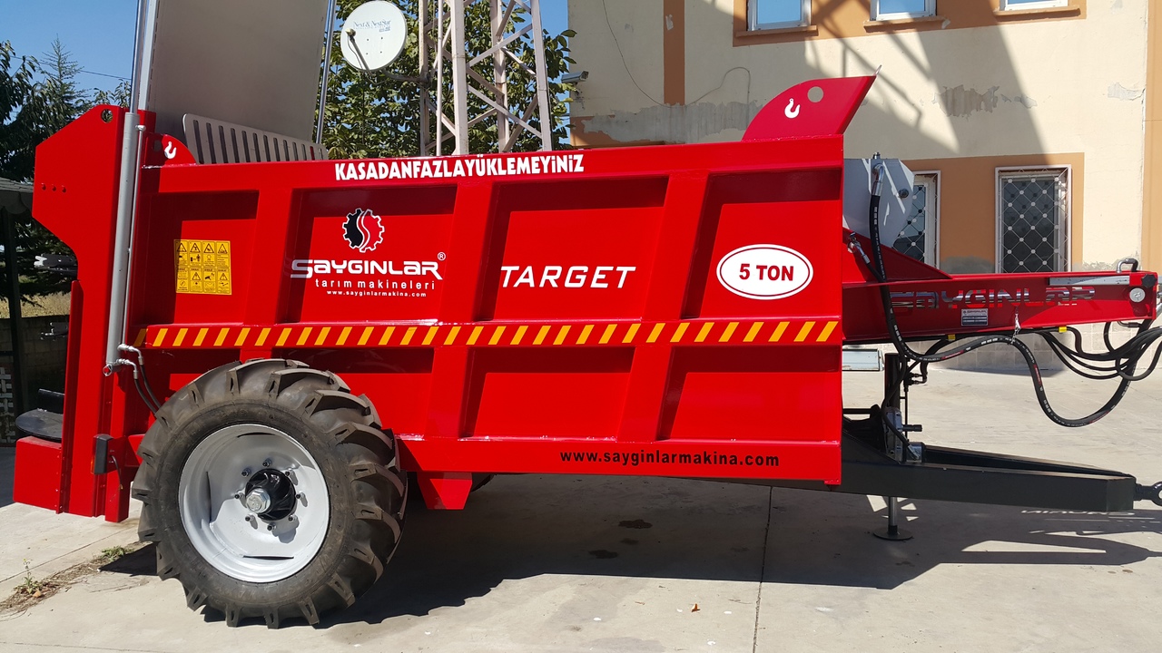 TARGET 5 TON HYDRAULIC PUSH MANURE SPREADER - Espalhador de estrume: foto 4 TARGET 5 TON HYDRAULIC PUSH MANURE SPREADER - Espalhador de estrume: foto 4
