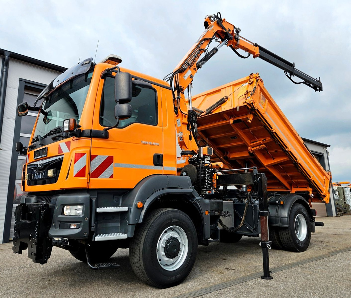 MAN TGM 18.290 4x4 Atlas 75.2 Kran Funk Euro6 - Camião basculante, Camião grua: foto 5 MAN TGM 18.290 4x4 Atlas 75.2 Kran Funk Euro6 - Camião basculante, Camião grua: foto 5
