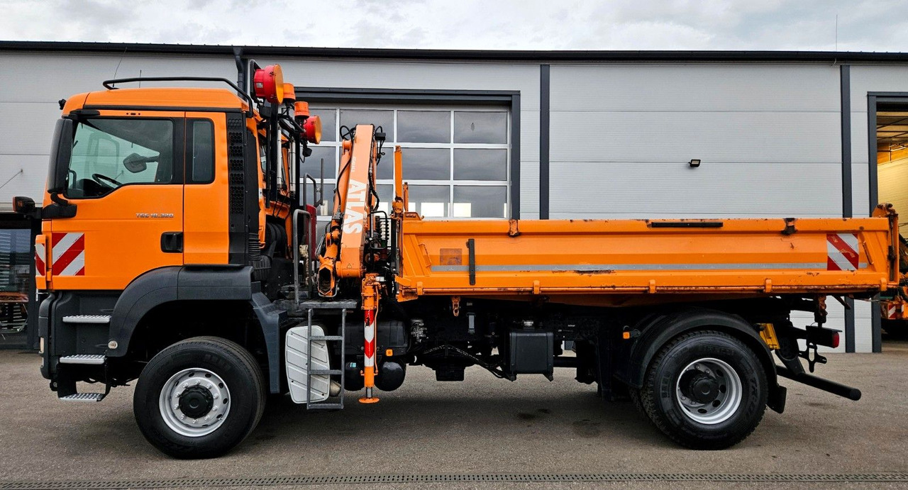MAN TGS 18.320 4x4 BL Atlas 65.2 Kran Euro5 - Camião basculante, Camião grua: foto 2 MAN TGS 18.320 4x4 BL Atlas 65.2 Kran Euro5 - Camião basculante, Camião grua: foto 2
