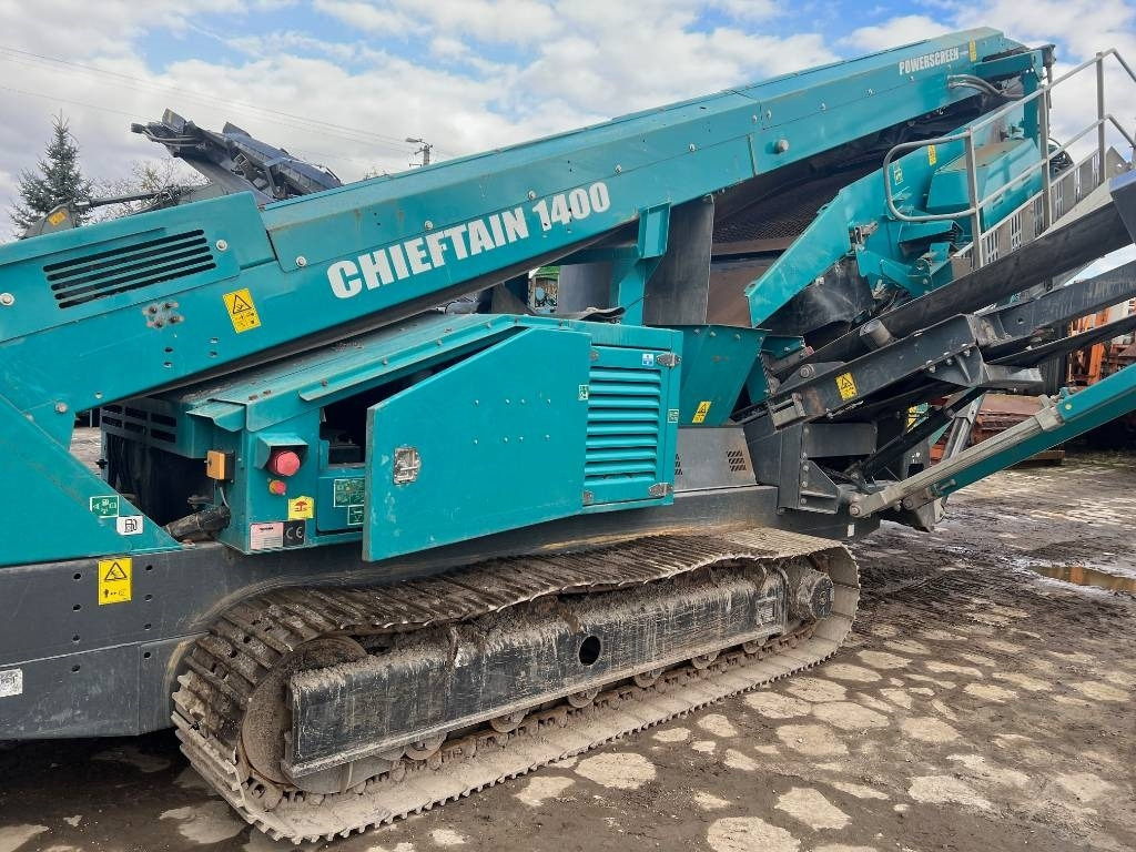 Peneira vibratória PowerScreen Chieftain 1400: foto 7