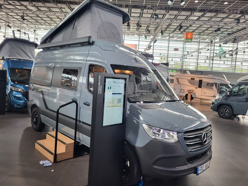 Campervan novo HYMER / ERIBA / HYMERCAR FREE S CAMPUS 600 MODELL 2024*NEUHEIT*: foto 1