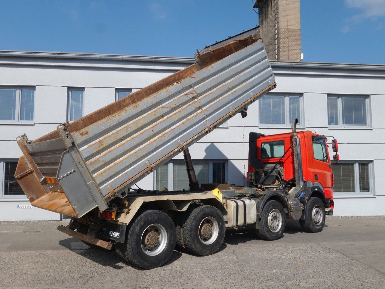 Camião basculante DAF CF 85.410 8x4 mit Meiller: foto 20