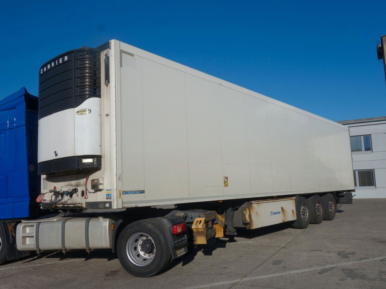 Krone SD, Carrier Maxima 1300, Doppelstock SD, Carrier Maxima 1300, Doppelstock - Semi-reboque frigorífico: foto 1 Krone SD, Carrier Maxima 1300, Doppelstock SD, Carrier Maxima 1300, Doppelstock - Semi-reboque frigorífico: foto 1
