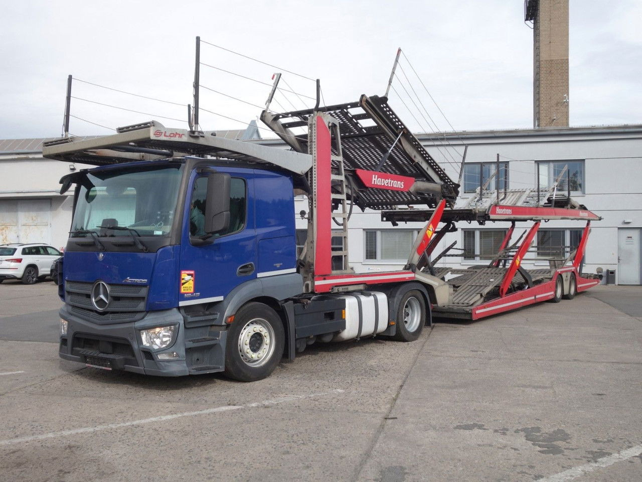 Mercedes-Benz Actros 1843 mit Euro Lohr, Retarder, VDI Certifi - Camião transporte de veículos: foto 1 Mercedes-Benz Actros 1843 mit Euro Lohr, Retarder, VDI Certifi - Camião transporte de veículos: foto 1