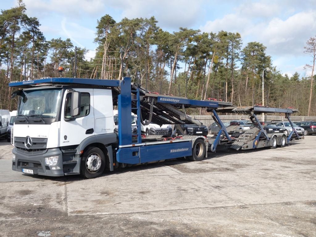 Mercedes-Benz Actros 1843 mit Kässbohrer Supertrans/Supertrans - Camião transporte de veículos: foto 1 Mercedes-Benz Actros 1843 mit Kässbohrer Supertrans/Supertrans - Camião transporte de veículos: foto 1