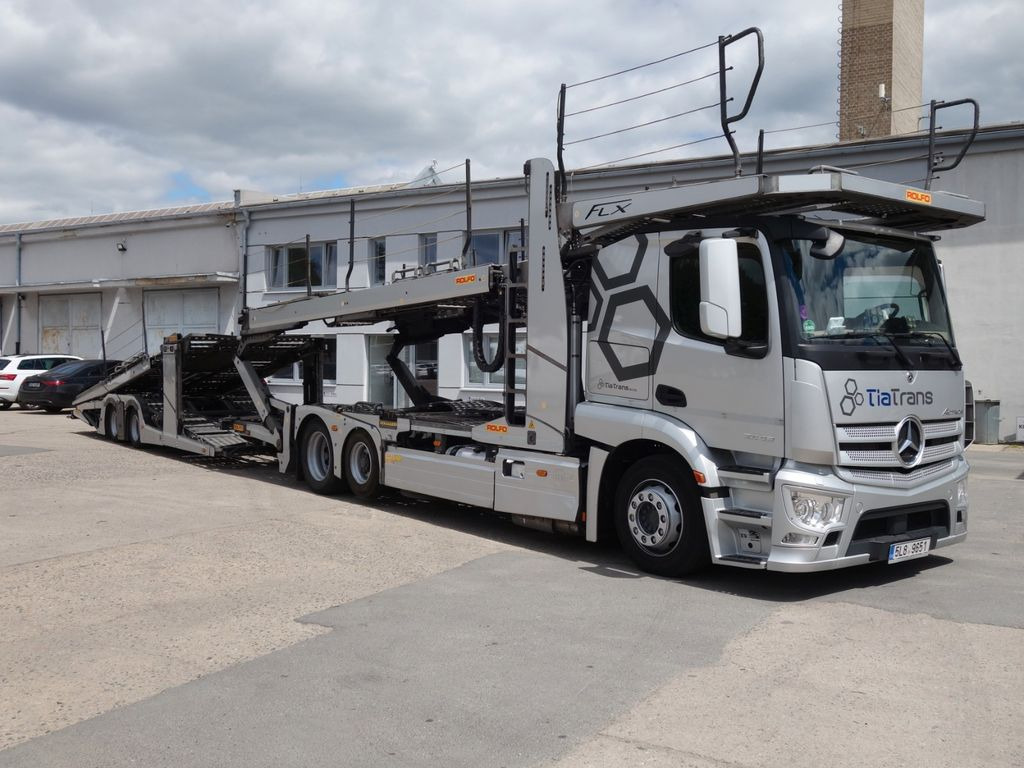 Mercedes-Benz Actros 2443 mit Rolfo FLX - Camião transporte de veículos: foto 2 Mercedes-Benz Actros 2443 mit Rolfo FLX - Camião transporte de veículos: foto 2