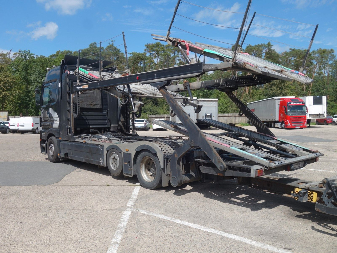 Mercedes-Benz Actros 2446 mit Rolfo für 10 PKW, Retarder - Camião transporte de veículos: foto 4 Mercedes-Benz Actros 2446 mit Rolfo für 10 PKW, Retarder - Camião transporte de veículos: foto 4