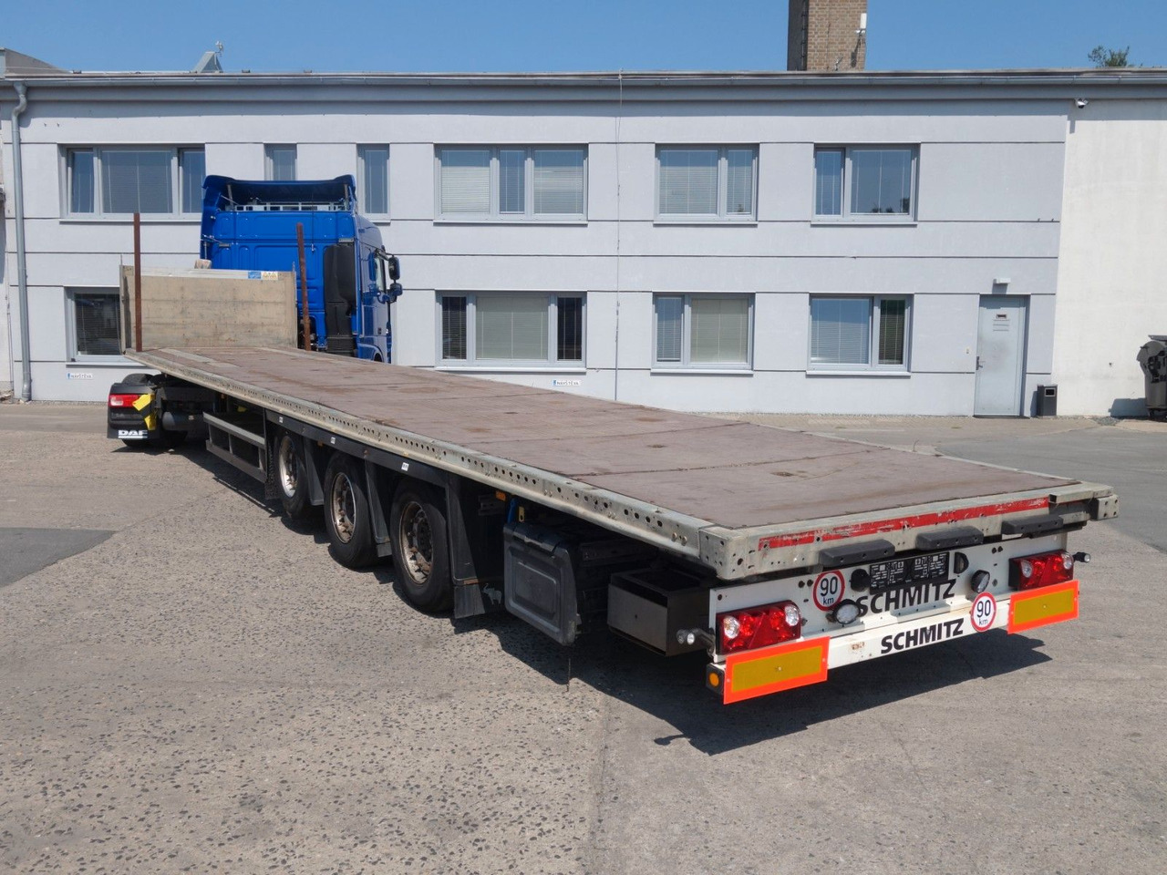 Schmitz Cargobull SCS 24/L , MEGA, Liftaachse, Plattform - Semi-reboque de lona: foto 5 Schmitz Cargobull SCS 24/L , MEGA, Liftaachse, Plattform - Semi-reboque de lona: foto 5