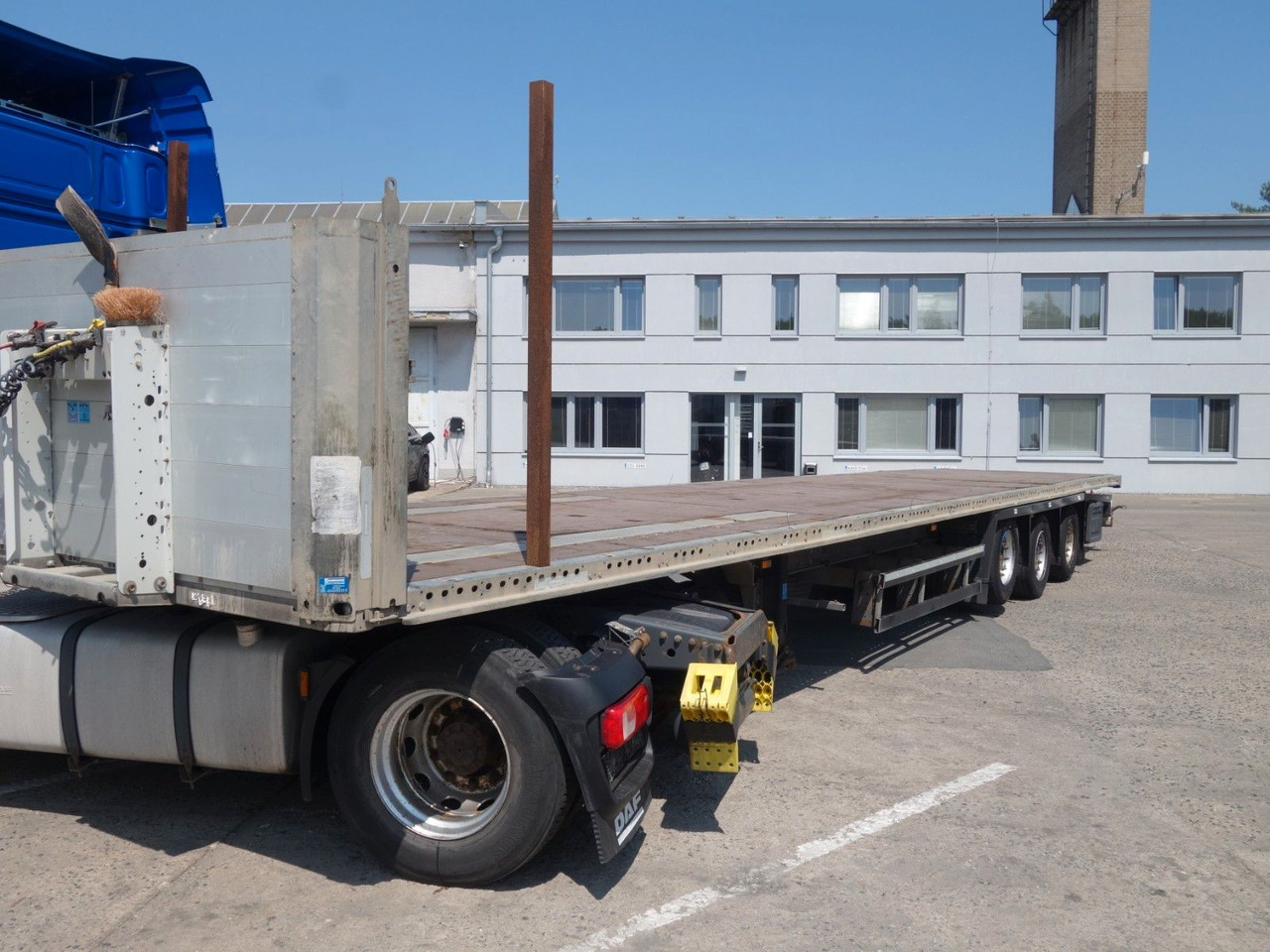 Schmitz Cargobull SCS 24/L , MEGA, Liftaachse, Plattform - Semi-reboque de lona: foto 1 Schmitz Cargobull SCS 24/L , MEGA, Liftaachse, Plattform - Semi-reboque de lona: foto 1