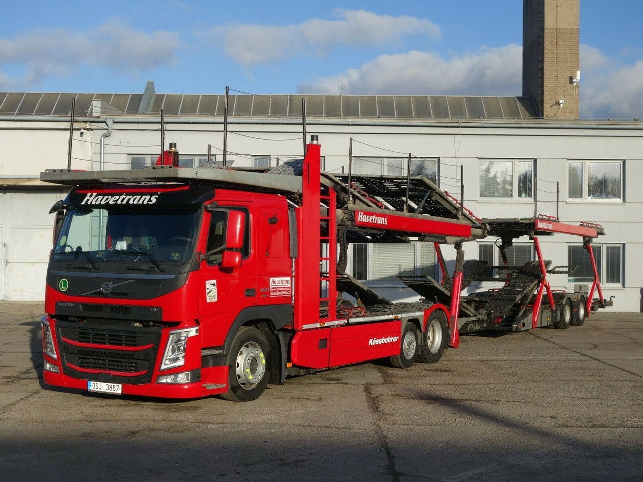 Volvo FM 460 FM13 6x2, Kässbohrer Metago/Supertrans - Camião transporte de veículos: foto 1 Volvo FM 460 FM13 6x2, Kässbohrer Metago/Supertrans - Camião transporte de veículos: foto 1