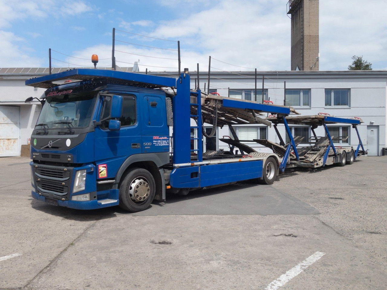 Volvo FM 500 FM13 Kässbohrer Supertrans / Supertrans - Camião transporte de veículos: foto 1 Volvo FM 500 FM13 Kässbohrer Supertrans / Supertrans - Camião transporte de veículos: foto 1