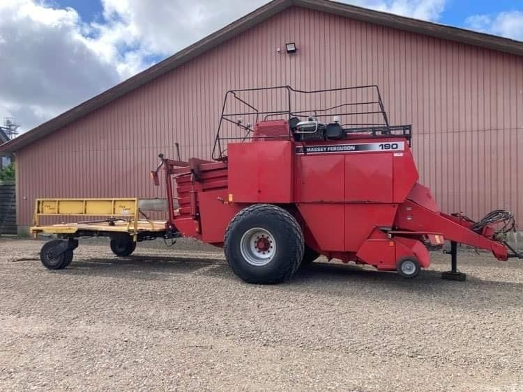 Massey Ferguson LB190 Fieldstar *** m. parkland ballevogn ***  - Enfardadeira de fardos quadrados: foto 3 Massey Ferguson LB190 Fieldstar *** m. parkland ballevogn ***  - Enfardadeira de fardos quadrados: foto 3