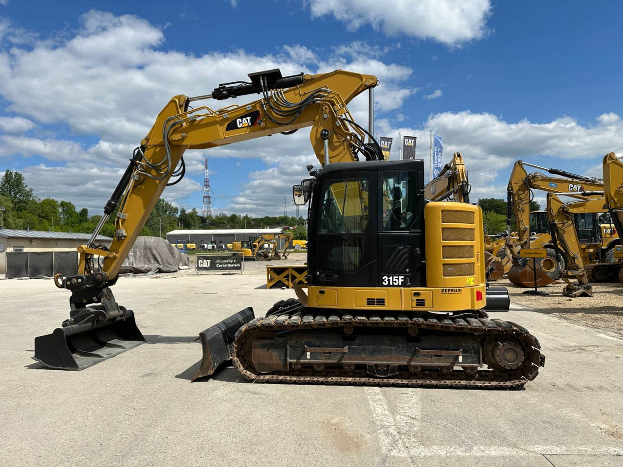 Escavadora de rastos CAT 315FLCR: foto 15