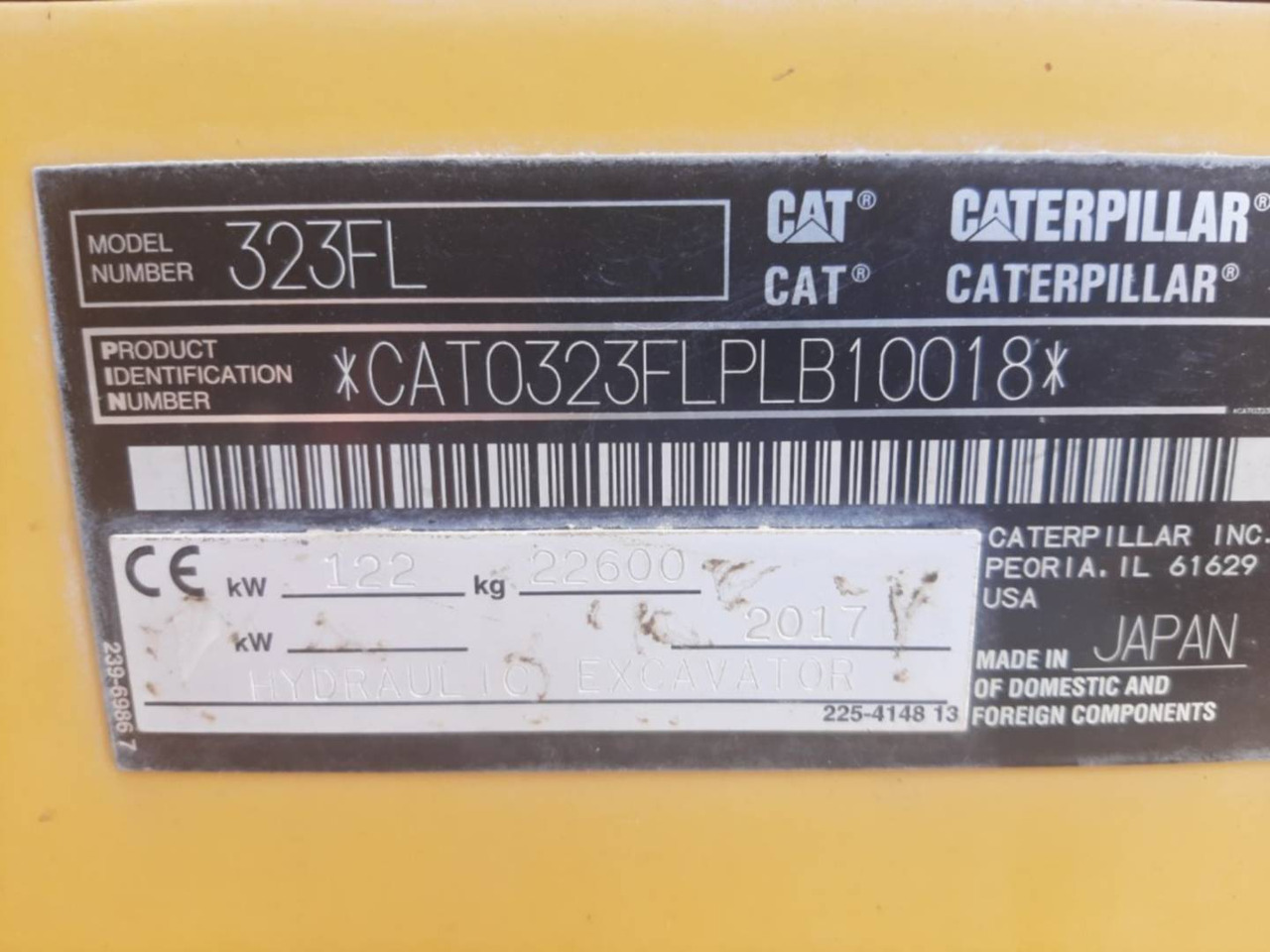 Leasing de CAT 323FL CAT 323FL: foto 6