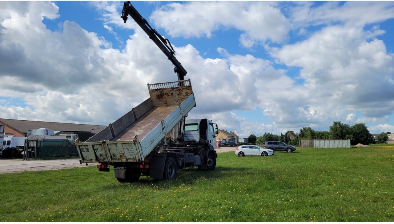 Renault Kerax 270 4x2 Euro 2 Tipper Truck Crane HIAB - Camião basculante, Camião grua: foto 2 Renault Kerax 270 4x2 Euro 2 Tipper Truck Crane HIAB - Camião basculante, Camião grua: foto 2