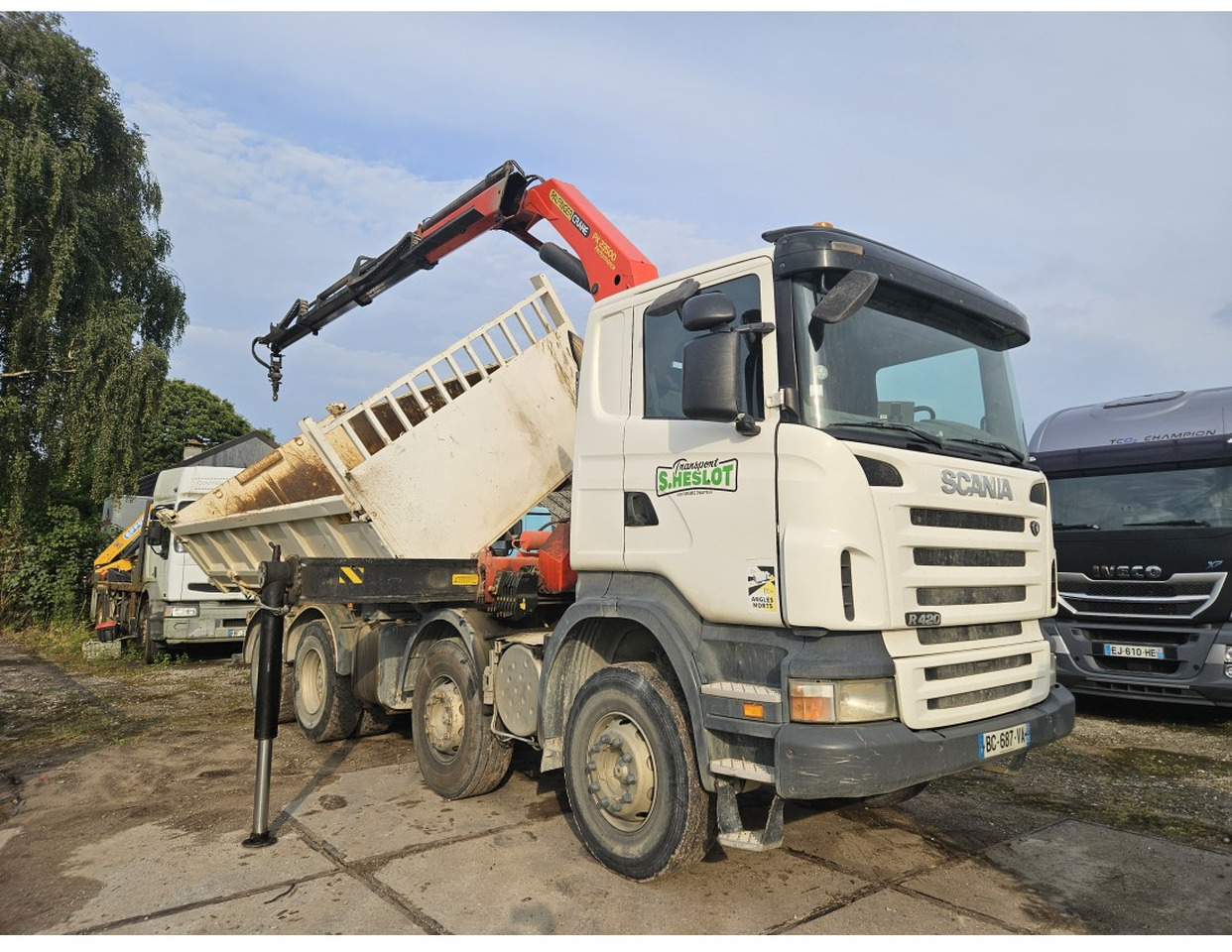 Scania R420 8x4 Tipper Crane Palfinger 23500 - Camião basculante, Camião grua: foto 5 Scania R420 8x4 Tipper Crane Palfinger 23500 - Camião basculante, Camião grua: foto 5