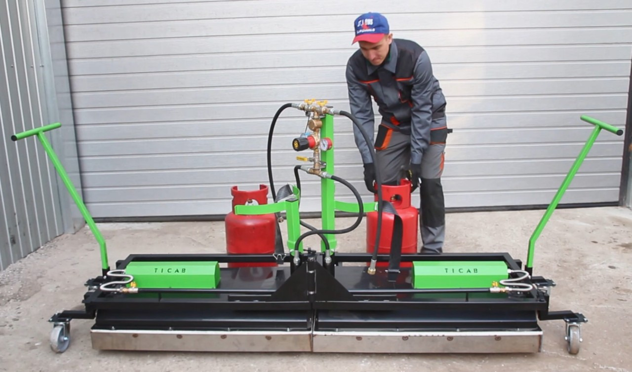 TICAB Portable Asphalt Heater, Infrared Asphalt Heater,120cm×100 cm, Manufacturer - Máquina de asfalto: foto 5 TICAB Portable Asphalt Heater, Infrared Asphalt Heater,120cm×100 cm, Manufacturer - Máquina de asfalto: foto 5