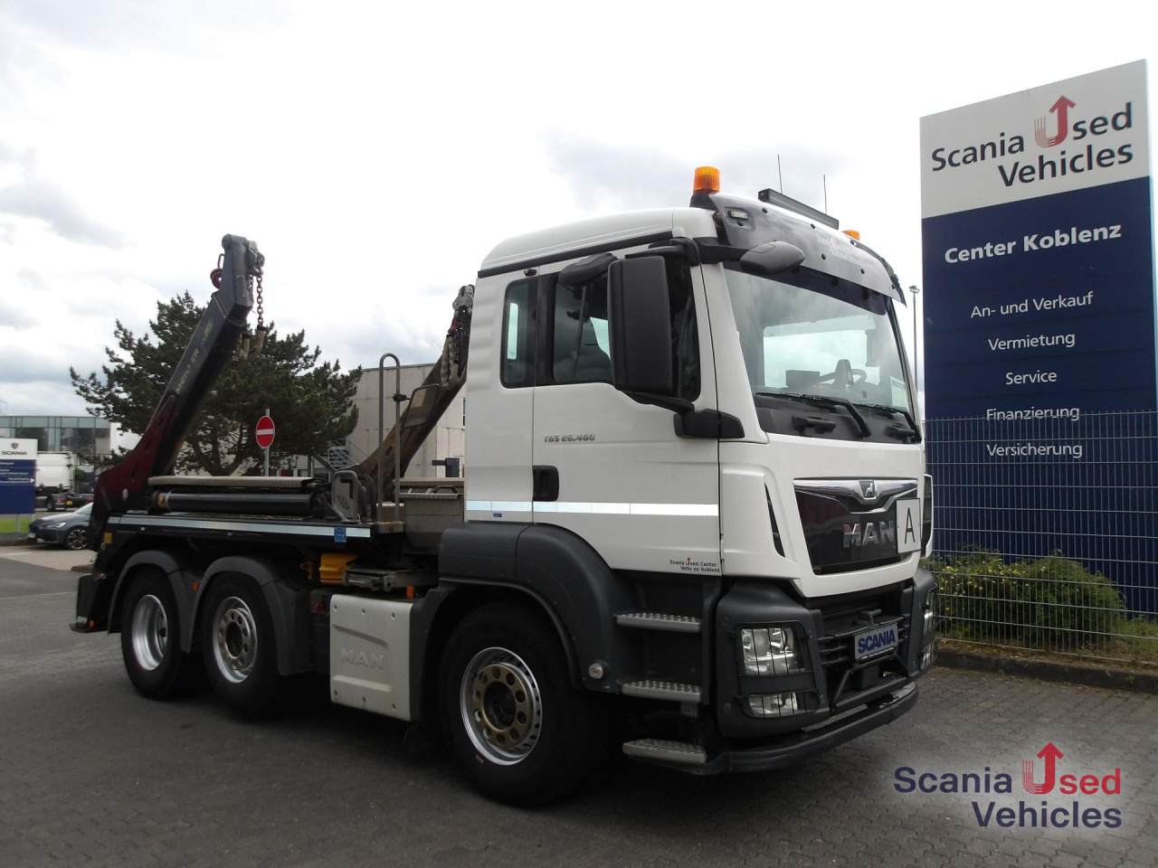MAN TGS 26.460 - MEILLER AK16 T - FUNK - LENK - LIFT - Camião basculante: foto 1 MAN TGS 26.460 - MEILLER AK16 T - FUNK - LENK - LIFT - Camião basculante: foto 1