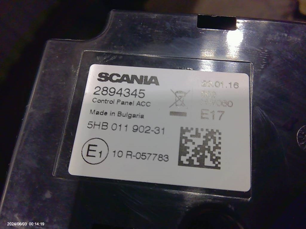 Scania R410 värmepanel, 2894345 - Cabine por Camião: foto 2 Scania R410 värmepanel, 2894345 - Cabine por Camião: foto 2