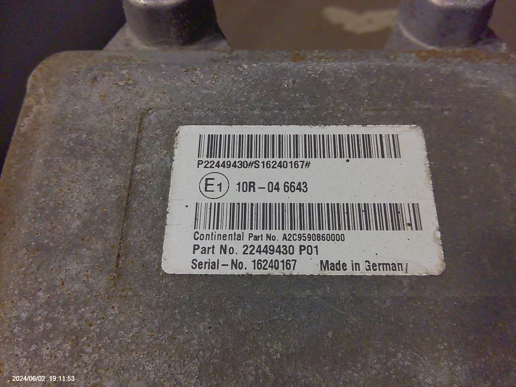 Volvo FH 540 Adblue styrenhet, 22449430 - Sistema elétrico por Camião: foto 2 Volvo FH 540 Adblue styrenhet, 22449430 - Sistema elétrico por Camião: foto 2