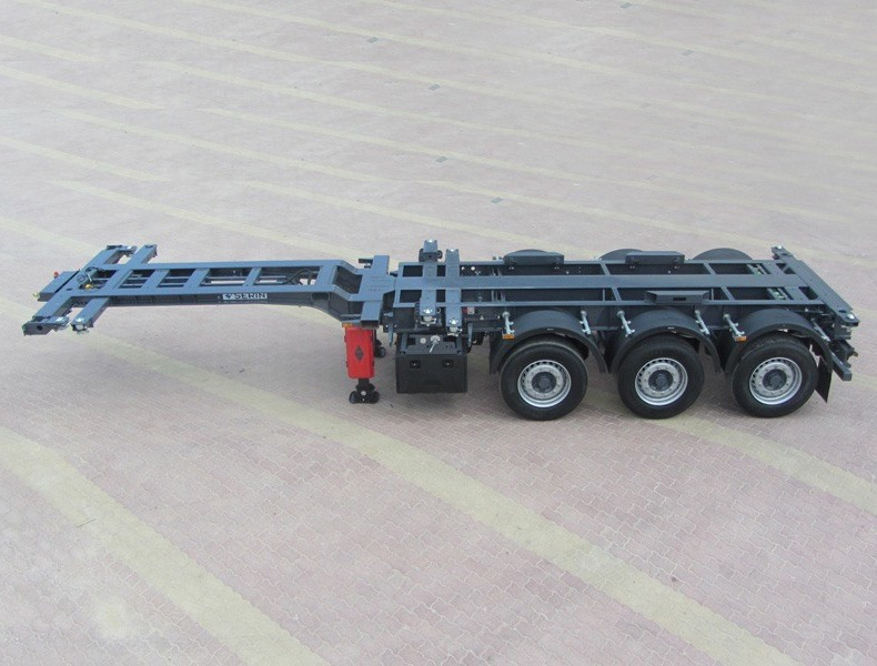 SERIN Telescopik Container Carrier Semi Trailer 1x20'/2x20'/1x30'/1x40'/1x45' - Semi-reboque transportador de contêineres/ Caixa móvel: foto 1 SERIN Telescopik Container Carrier Semi Trailer 1x20'/2x20'/1x30'/1x40'/1x45' - Semi-reboque transportador de contêineres/ Caixa móvel: foto 1