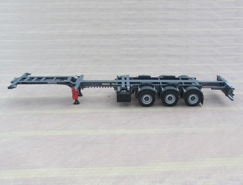 SERIN Telescopik Container Carrier Semi Trailer 1x20'/2x20'/1x30'/1x40'/1x45' - Semi-reboque transportador de contêineres/ Caixa móvel: foto 2 SERIN Telescopik Container Carrier Semi Trailer 1x20'/2x20'/1x30'/1x40'/1x45' - Semi-reboque transportador de contêineres/ Caixa móvel: foto 2