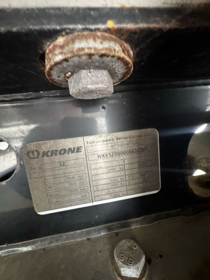 Semi-reboque furgão Krone SZ, Doppelstock, isoliert, Duoplex steel: foto 10