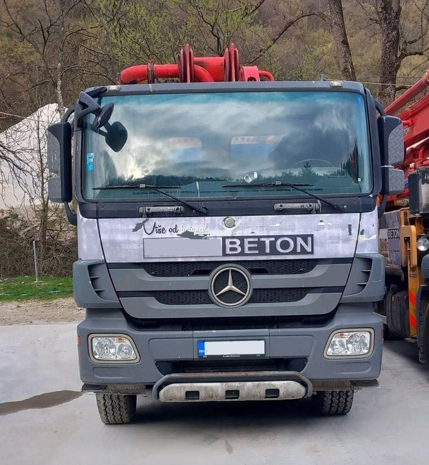 Mercedes-Benz Actros 4448 10x4, E5, MP-3, Putzmeister M46-5 - Autobomba de betão: foto 4 Mercedes-Benz Actros 4448 10x4, E5, MP-3, Putzmeister M46-5 - Autobomba de betão: foto 4