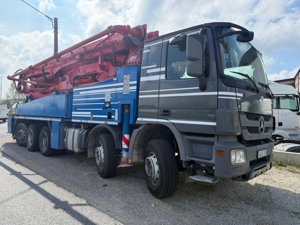 Mercedes-Benz Actros 4448 10x4, E5, MP-3, Putzmeister M46-5 - Autobomba de betão: foto 1 Mercedes-Benz Actros 4448 10x4, E5, MP-3, Putzmeister M46-5 - Autobomba de betão: foto 1
