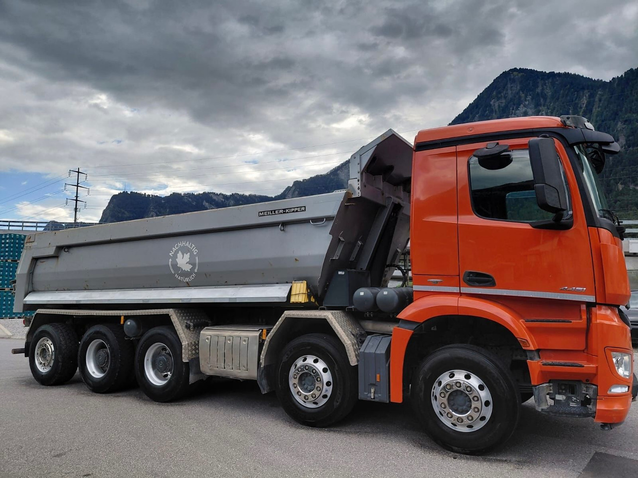 Mercedes-Benz Arocs 4451 10x4, E6, Meiller Dumper, Retarder - Camião basculante: foto 5 Mercedes-Benz Arocs 4451 10x4, E6, Meiller Dumper, Retarder - Camião basculante: foto 5