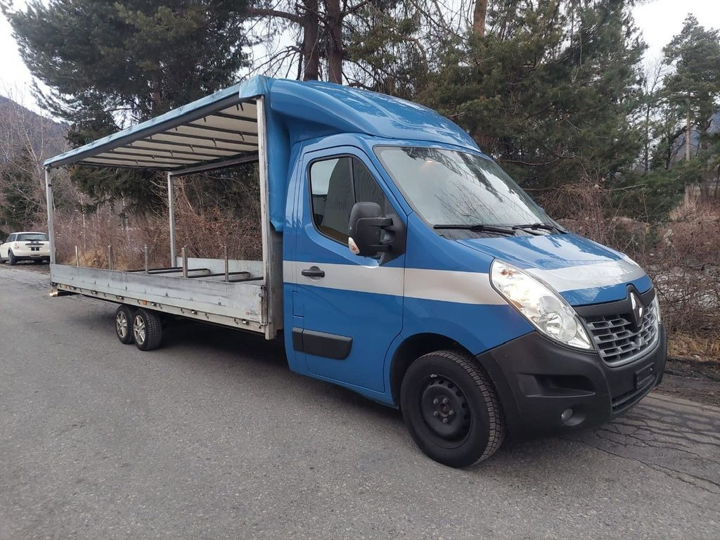 Renault Master T35 dCi170, 6.20m lang, 3X Renault Master T35 dCi170, 6.20m lang, 2X - Carrinha de lona: foto 1 Renault Master T35 dCi170, 6.20m lang, 3X Renault Master T35 dCi170, 6.20m lang, 2X - Carrinha de lona: foto 1