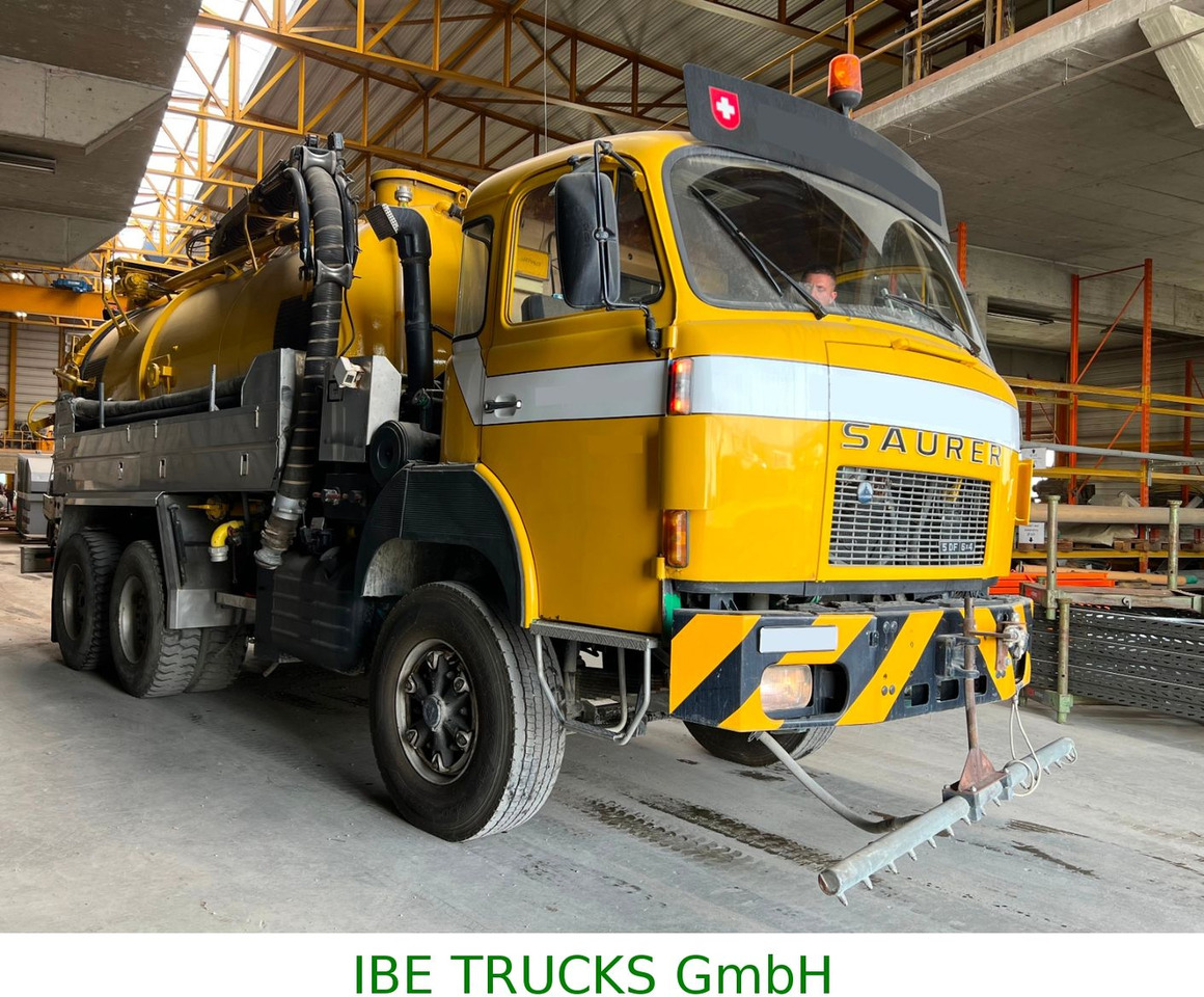 Saurer 5 DF 6x4, Kaiser - Caminhão limpa fossa: foto 1 Saurer 5 DF 6x4, Kaiser - Caminhão limpa fossa: foto 1