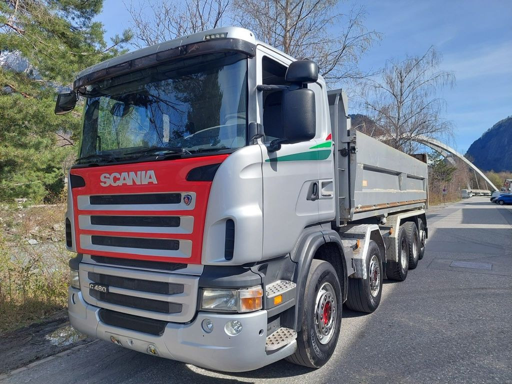 Scania G480 10x4, E5, Opticruise, Moser MBK - Camião basculante: foto 1 Scania G480 10x4, E5, Opticruise, Moser MBK - Camião basculante: foto 1