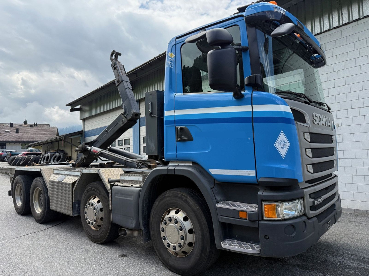 Scania G490 CB 8x4, E6, Retarder, Hiab Multilift 21ton - Camião polibenne: foto 2 Scania G490 CB 8x4, E6, Retarder, Hiab Multilift 21ton - Camião polibenne: foto 2