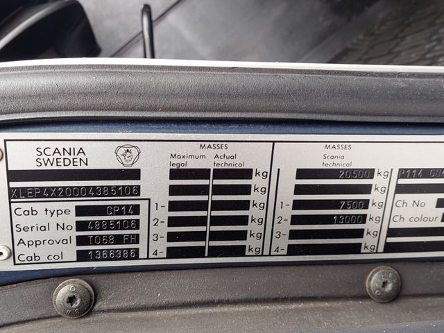 Camião multibenne Scania P114 340 GB 4x2, E2, Welaki Gergen, Retarder Scania P114 340 GB 4x2, E2, Welaki Gergen, Retarder: foto 9