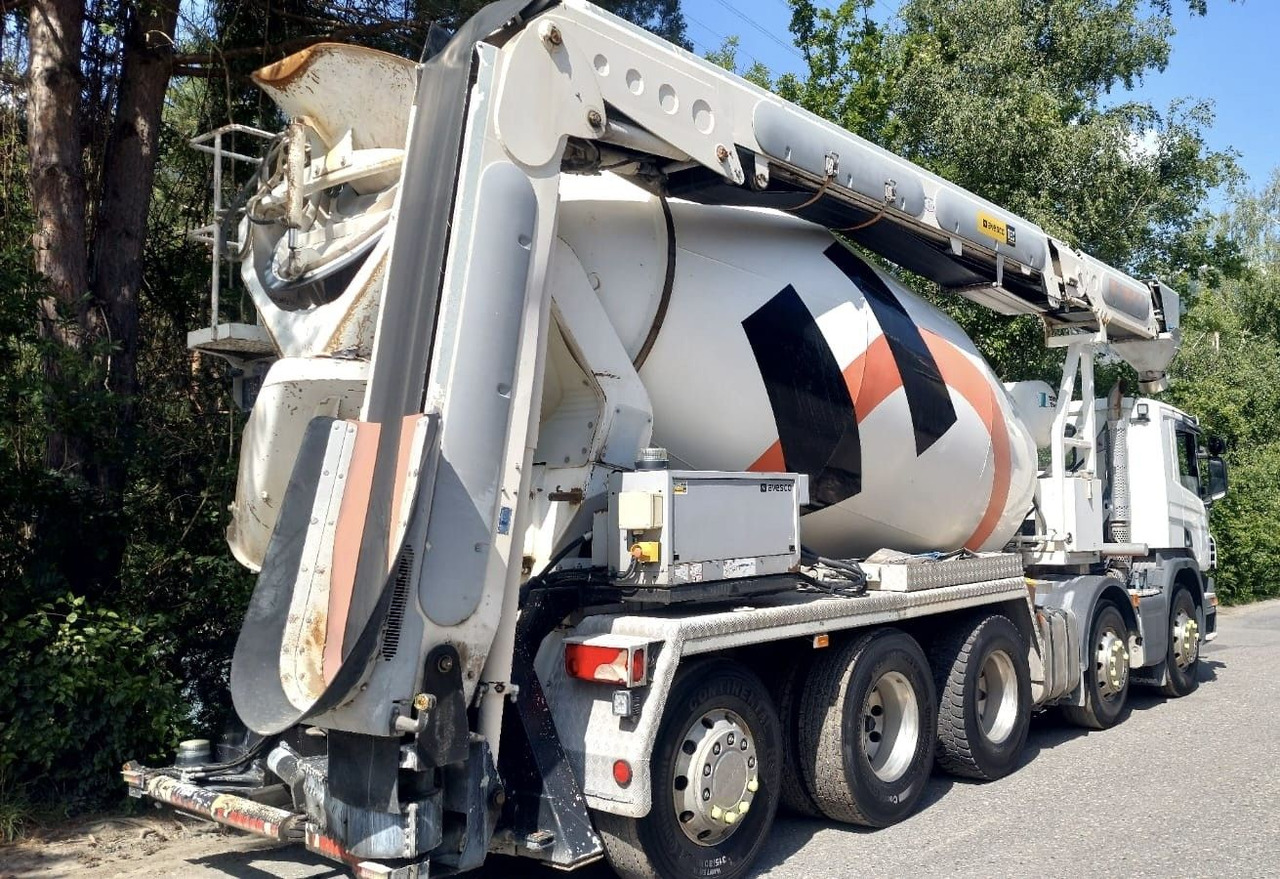 Scania P450 LB 10x4,E6,Stetter 10m³,Förderband/belt 16m - Camião betoneira: foto 5 Scania P450 LB 10x4,E6,Stetter 10m³,Förderband/belt 16m - Camião betoneira: foto 5