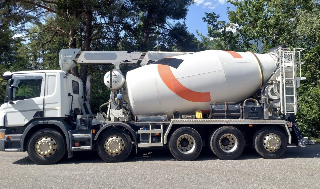Scania P450 LB 10x4,E6,Stetter 10m³,Förderband/belt 16m - Camião betoneira: foto 3 Scania P450 LB 10x4,E6,Stetter 10m³,Förderband/belt 16m - Camião betoneira: foto 3